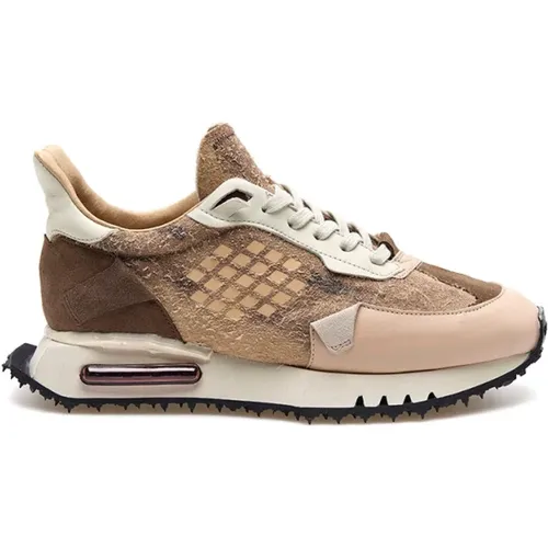 Nude Watercolor Camo Sneakers , Damen, Größe: 38 EU - Be Positive - Modalova