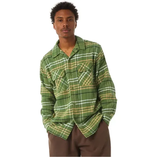 Flannel Shirt , male, Sizes: L, M, S - HUF - Modalova