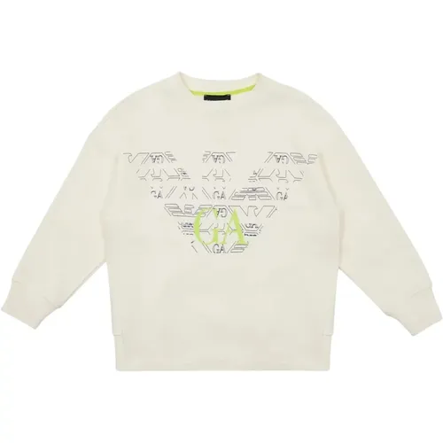 Geometrischer Adler Pullover Armani - Armani - Modalova