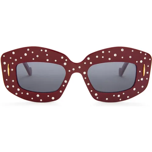 Starry Night Cat-Eye Sonnenbrille , Damen, Größe: 49 MM - Loewe - Modalova