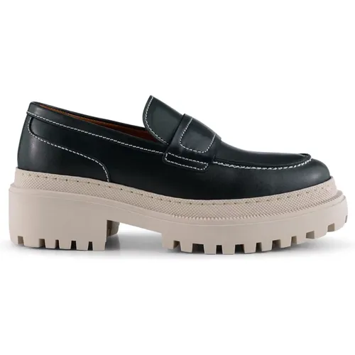 Iona Leder Loafers , Damen, Größe: 40 EU - Shoe the Bear - Modalova