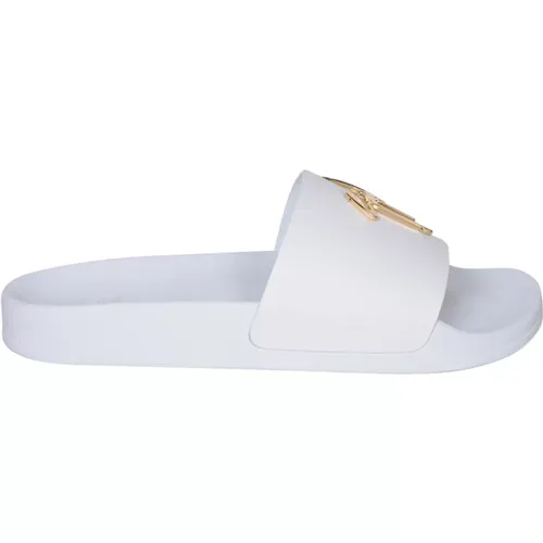 Rubber slides by Giuseppe , male, Sizes: 9 UK - giuseppe zanotti - Modalova