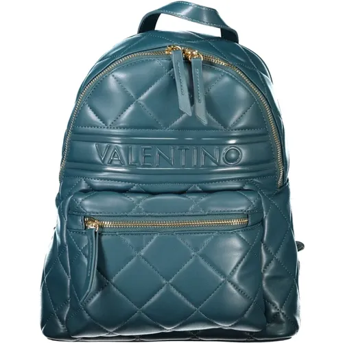 Grüner Donna Rucksack mit Reißverschluss - Valentino by Mario Valentino - Modalova