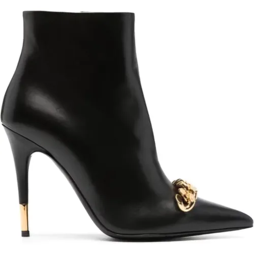 Elegant Leather Boots , female, Sizes: 3 UK, 6 UK, 5 UK - Tom Ford - Modalova