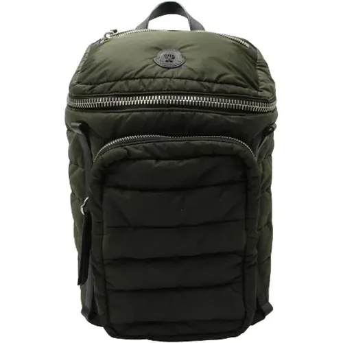 Pre-owned Nylon backpacks , male, Sizes: ONE SIZE - Moncler Pre-owned - Modalova