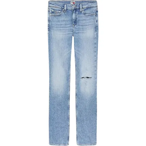 Distressed Flare Jeans - Tommy Hilfiger - Modalova