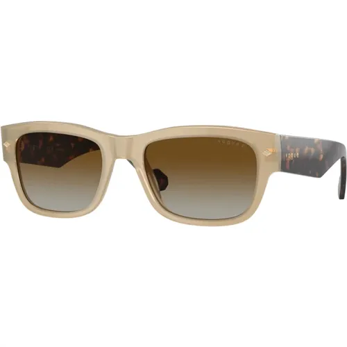 Stilvolle Sonnenbrillenkollektion für Männer , Herren, Größe: 55 MM - Vogue - Modalova