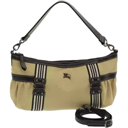 Pre-owned Nylon schultertasche , Damen, Größe: ONE Size - Burberry Vintage - Modalova