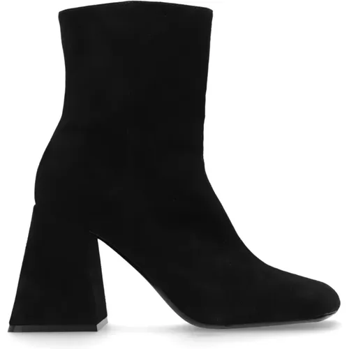 Heeled ankle boots Chamois , female, Sizes: 6 UK, 7 UK, 4 UK, 5 UK - Vic Matié - Modalova