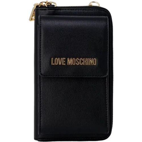 Large Women's Wallet Spring/Summer Collection , female, Sizes: ONE SIZE - Love Moschino - Modalova