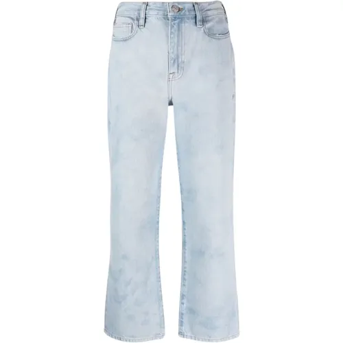 Slouch Cropped Jeans , female, Sizes: W26, W25, W28, W29, W24, W30 - Frame - Modalova