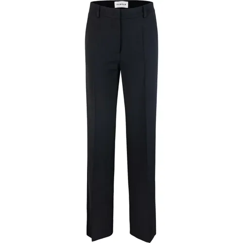 Gabardine Trousers with Button Closure , female, Sizes: XS, M, S - P.a.r.o.s.h. - Modalova