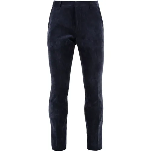 Slimato Trousers , male, Sizes: L, M, S - Daniele Alessandrini - Modalova