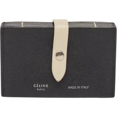 Pre-owned Leather wallets , female, Sizes: ONE SIZE - Celine Vintage - Modalova