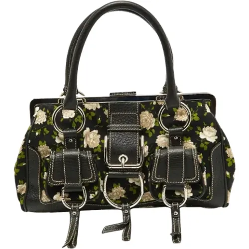 Pre-owned Canvas shoulder-bags , female, Sizes: ONE SIZE - Dolce & Gabbana Pre-owned - Modalova
