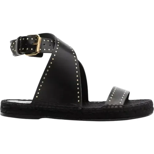 Leather Studded Sandals , female, Sizes: 6 UK, 4 UK - Isabel marant - Modalova