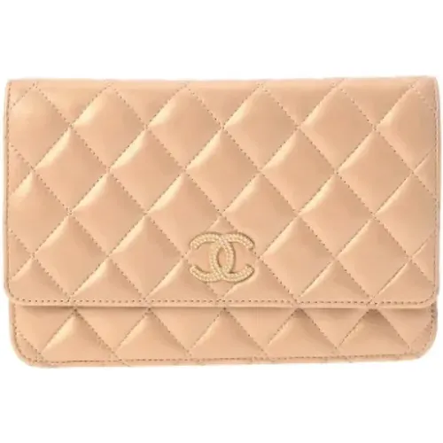 Pre-owned Leather wallets , female, Sizes: ONE SIZE - Chanel Vintage - Modalova