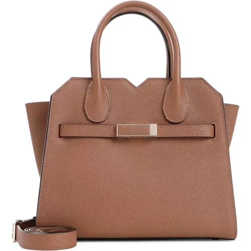 Mini Chocolate Milano Bag , female, Sizes: ONE SIZE - Valextra - Modalova