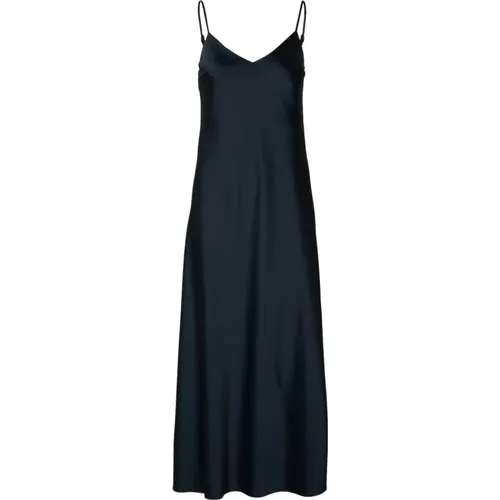 Slim Fit Satin Dress , female, Sizes: S, XS - Selected Femme - Modalova