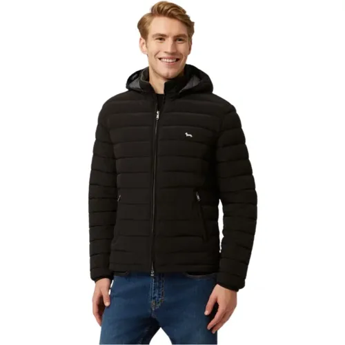 Men's Technical Nylon Puffer Jacket , male, Sizes: XL - Harmont & Blaine - Modalova