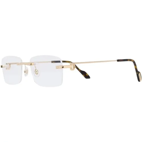 Goldene Optische Brille Must-Have - Cartier - Modalova