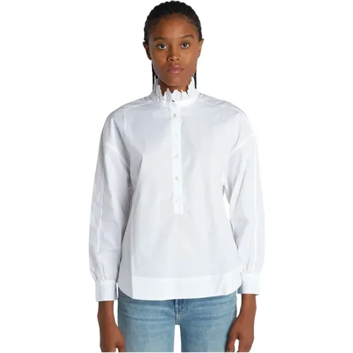 Cotton Shirt with Rouges , female, Sizes: 2XS - Soeur - Modalova