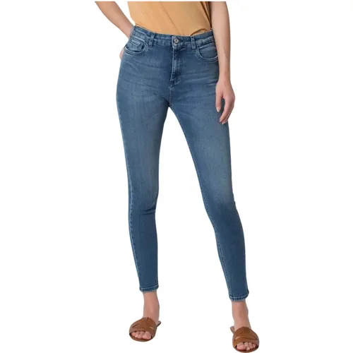 Blaue Skinny Jeans , Damen, Größe: W32 - Kocca - Modalova