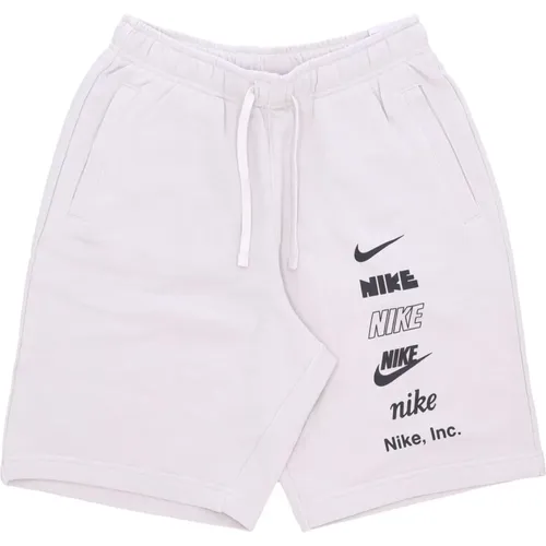 Club+ French Terry Short Phantom , male, Sizes: XL - Nike - Modalova