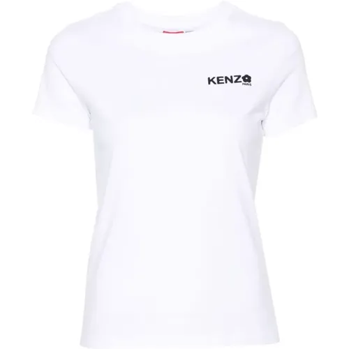 Weiße T-Shirts und Polos , Damen, Größe: XS - Kenzo - Modalova