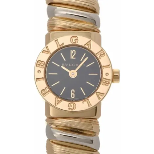 Pre-owned Metal watches , female, Sizes: ONE SIZE - Bvlgari Vintage - Modalova