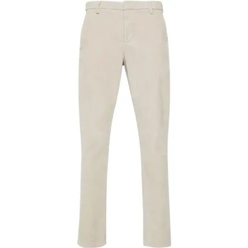 Corduroy Trousers Straight Leg , male, Sizes: W36, W40, W33, W35, W29, W31, W34, W30, W32, W38 - Dondup - Modalova