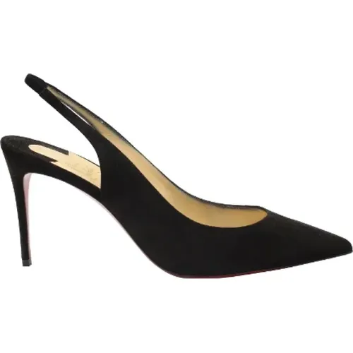 Pre-owned Suede heels , female, Sizes: 8 UK - Christian Louboutin Pre-owned - Modalova