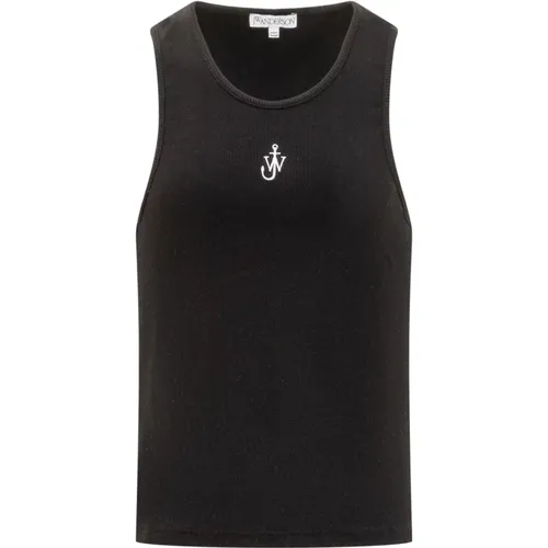 Anker Bestickte Tank Tops , Herren, Größe: M - JW Anderson - Modalova