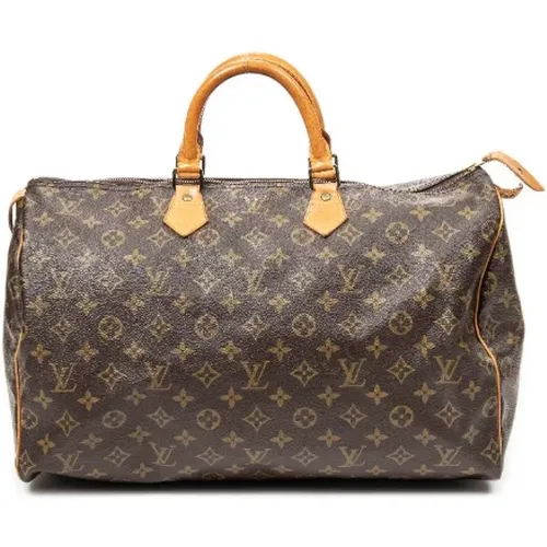 Pre-owned Coated canvas handbags , female, Sizes: ONE SIZE - Louis Vuitton Vintage - Modalova