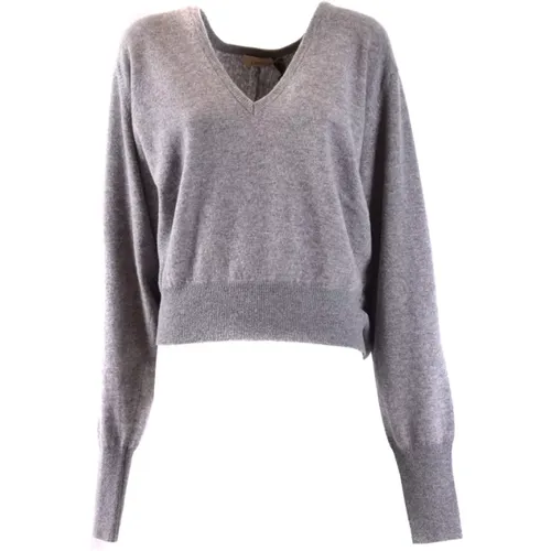 Grey Sweater for Women Aw23 , female, Sizes: S - Laneus - Modalova