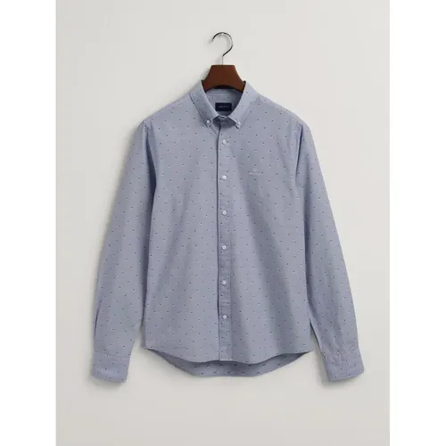 Gant , Shirt ,Blue male, Sizes: L - Gant - Modalova