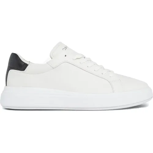 Black Lace Up Sneakers , male, Sizes: 12 UK, 7 UK, 10 UK, 9 UK, 11 UK - Calvin Klein - Modalova