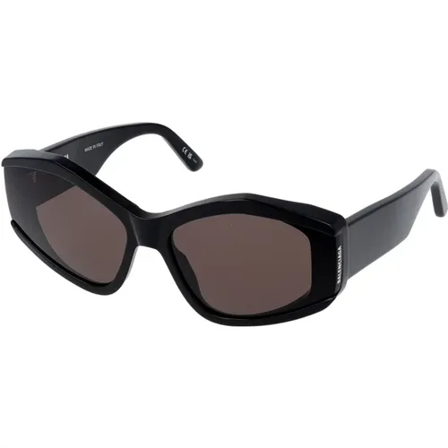 Stylische Sonnenbrille Bb0302S , Damen, Größe: 66 MM - Balenciaga - Modalova