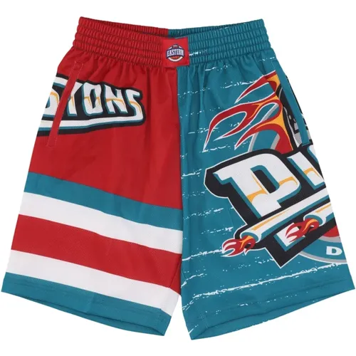 Detroit Pistons Basketball Shorts - Mitchell & Ness - Modalova