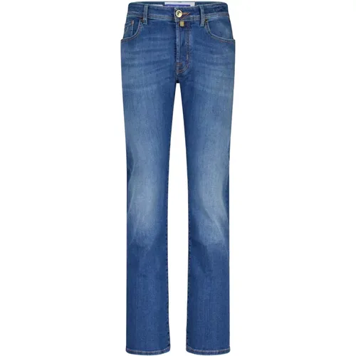 Zeitlose Slim-Fit-Jeans für Herren , Herren, Größe: W38 - Jacob Cohën - Modalova