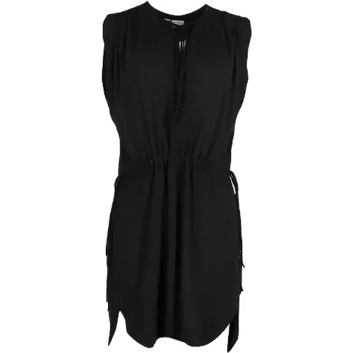 Cotton Drawstring Mini Dress , female, Sizes: S - Isabel Marant Pre-owned - Modalova