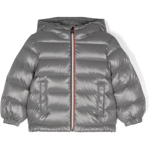 Kinder Graue Mäntel Aubert Jacke - Moncler - Modalova