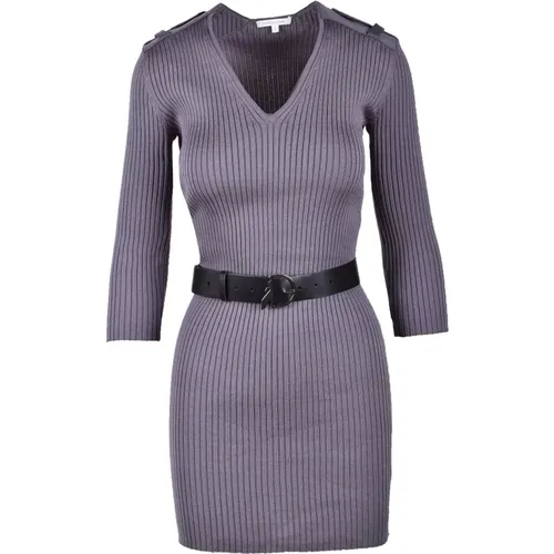 Gray Dress from Collection , female, Sizes: M - PATRIZIA PEPE - Modalova