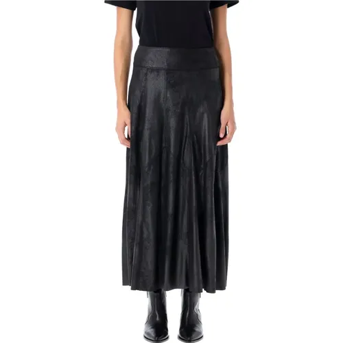 Faux Leather Skirt Genevi , female, Sizes: S - Isabel marant - Modalova