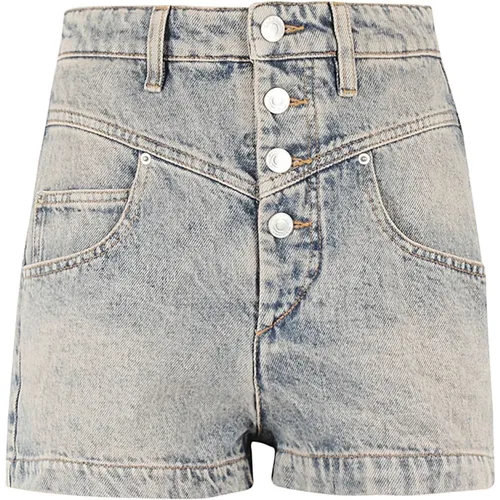 Denim Shorts , Damen, Größe: XS - Isabel Marant Étoile - Modalova