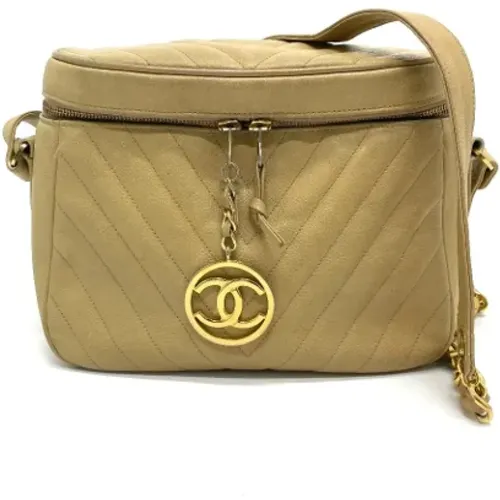 Pre-owned Leather chanel-bags , female, Sizes: ONE SIZE - Chanel Vintage - Modalova