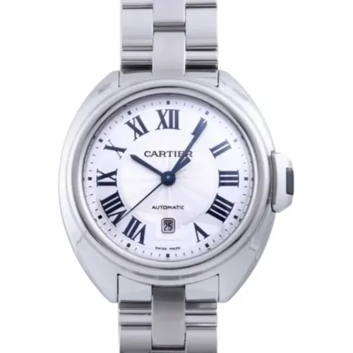 Pre-owned Metal watches , female, Sizes: ONE SIZE - Cartier Vintage - Modalova