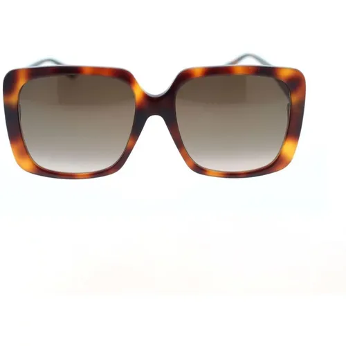 Elegante und zeitlose Sonnenbrille , Damen, Größe: 57 MM - Gucci - Modalova