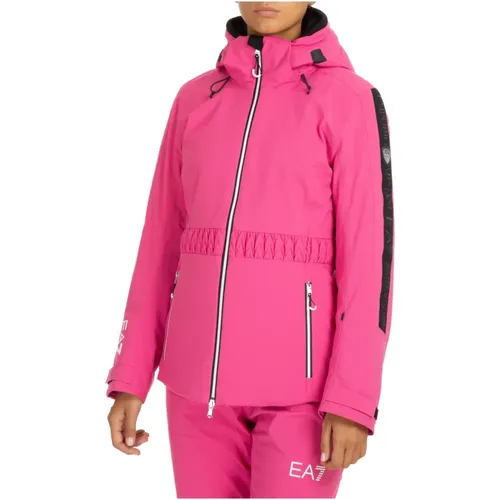 Ski jacket , female, Sizes: S - Emporio Armani EA7 - Modalova