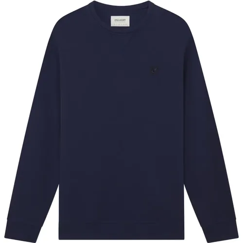 Tonal Eagle Crew Neck Sweatshirt , Herren, Größe: 2XL - Lyle & Scott - Modalova